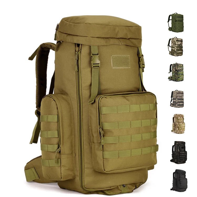 Outdoor Camping Waterproof Mountaineering Hiking Travel Sport 70l/85l Large Capacity Expansion Big Tactical Backpack