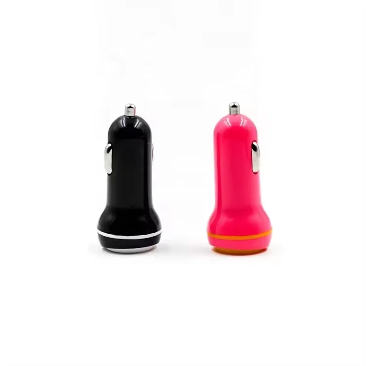 high quality Mobile Phone Accessories Wholesale Battery Charger Car Dual USB Port EV Phone Car Charger
