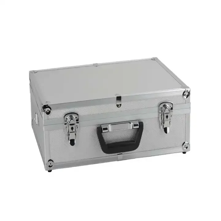 Aluminum Carrying Hairdresser Tool Suitcases with Handle