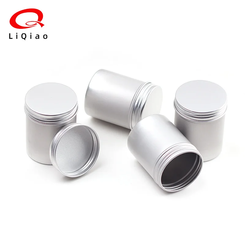 80ML Aluminum Screw Top Round Tea Jars Metal Tin Cans Aluminum Tin Containers Food grade Aluminum Cans