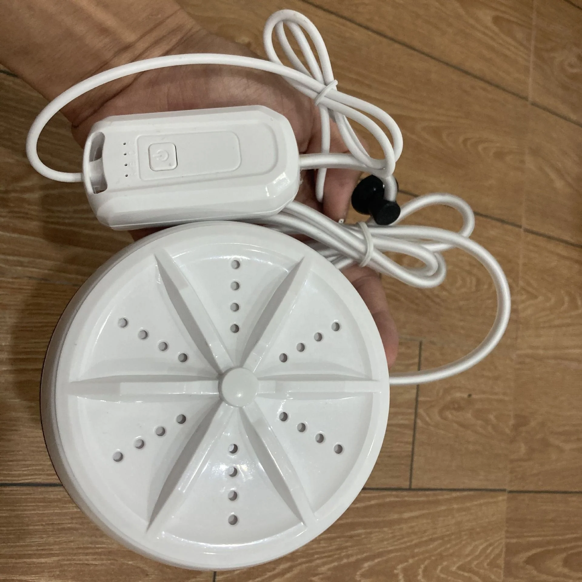Ultrasonic Turbo Washing Machine Laundry Portable Travel Washer Air Bubble And Rotating Mini Washing Machine