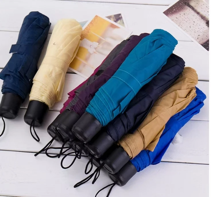 Hot Sale New Umbrella Creative Water Flowering Ruffled Sunny and Rain Umbrella Windproof Manual Umbrella
