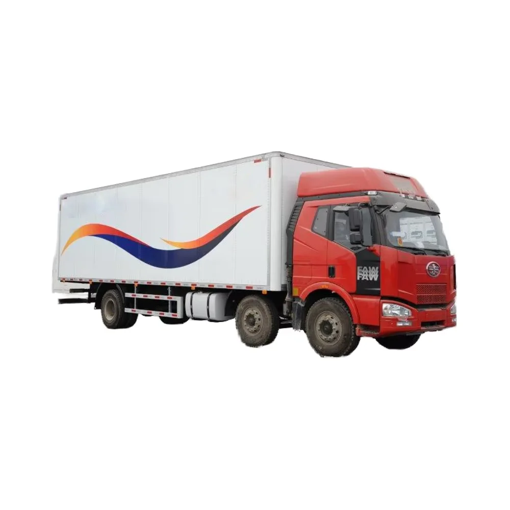 New 4x2 Manual Transmission Euro 6 Standard Diesel & Gasoline Powered Cooling Box Freezer Trailer Refrigerator Van Truck