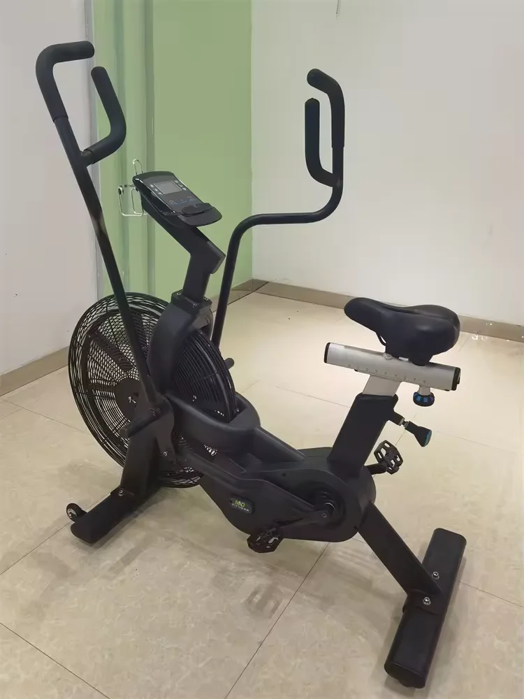 Cardio rehabilitation training gym equipment air resistance exercise bike sport exercise air bike