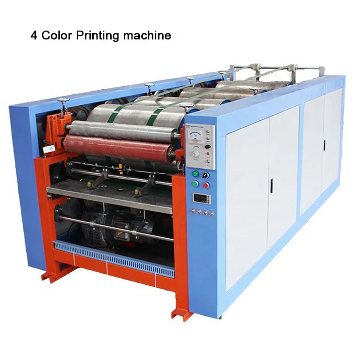 Automatic Shopper Bags Printer Roll Printing Machine Pizza Box Printing Machine