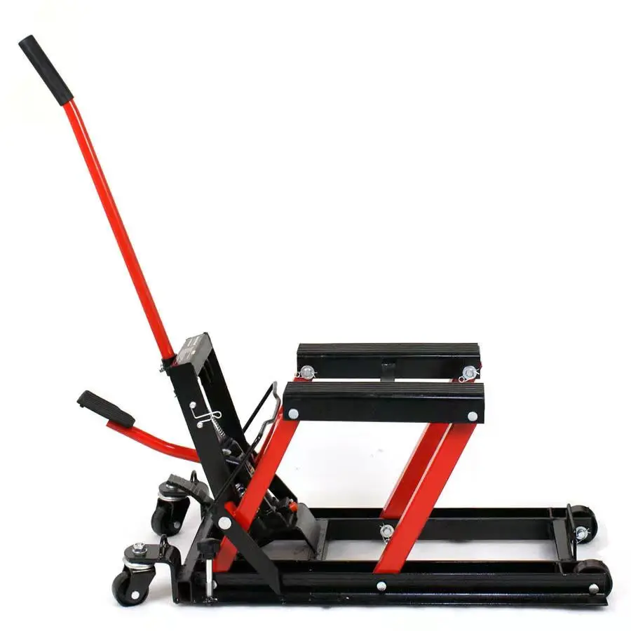 1500lbs Cylinder Hydraulic ATV jack 680kg Mobile motorcycle Lift CE certificate hydraulic scissor car lift