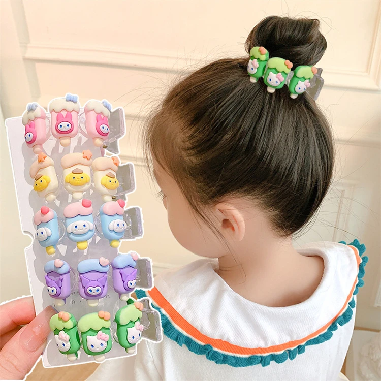 Maruko Hair Ornaments Lazy Clip Plate High Ponytail Fixed Artifact Girls Accessories