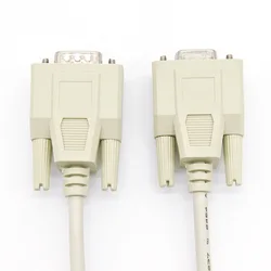 Supply 9pin DB9 RS232 Male to Female Straight Through Extension Serial Data Cable