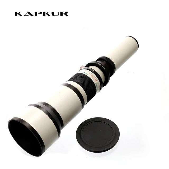 650mm-1300mm f/8 DSLR telephoto lens camera lens for Canon