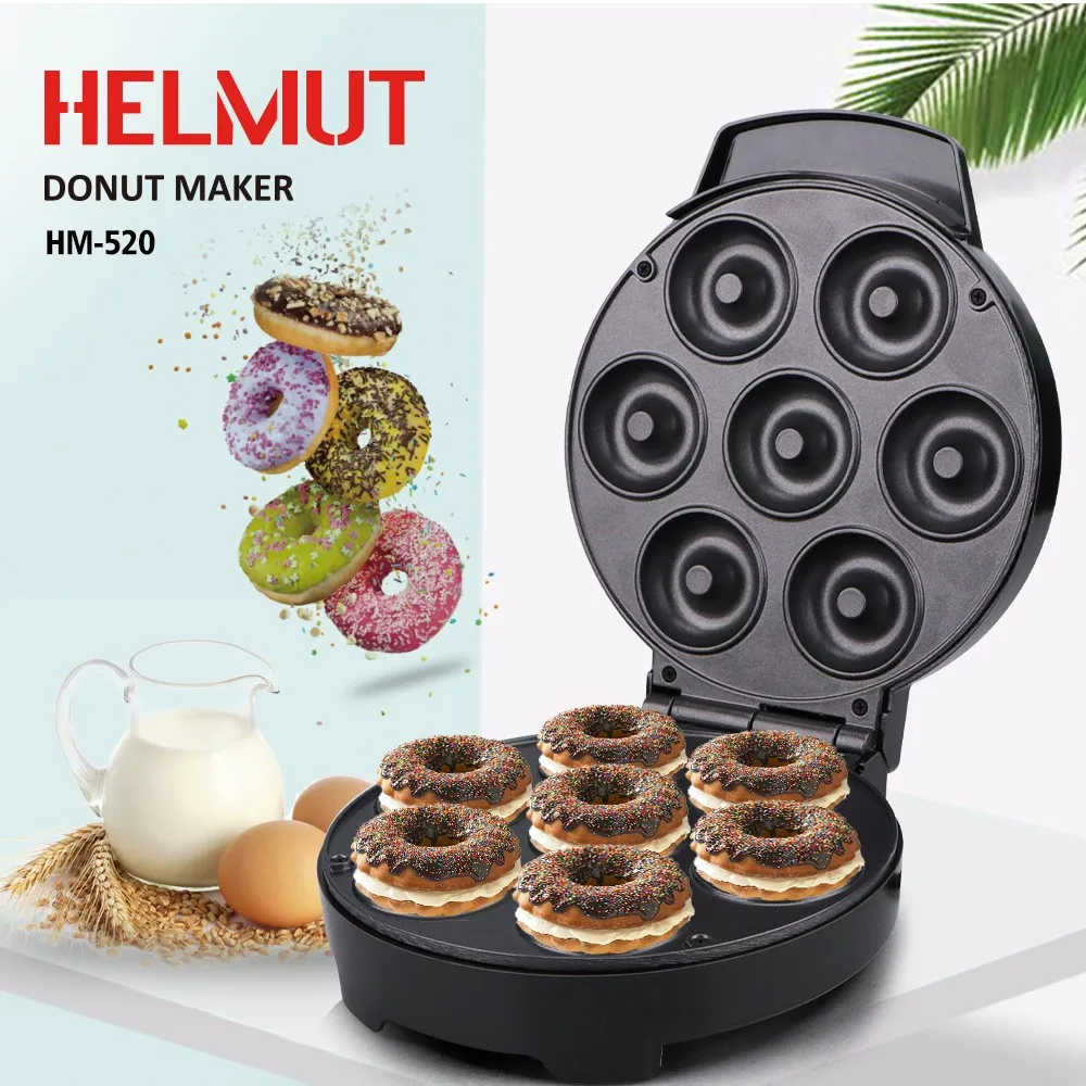 HM-520 Household multifunctional Sandwich Plates Pancake Breakfast mini cake Electric Donut machine Baking Grill Pan