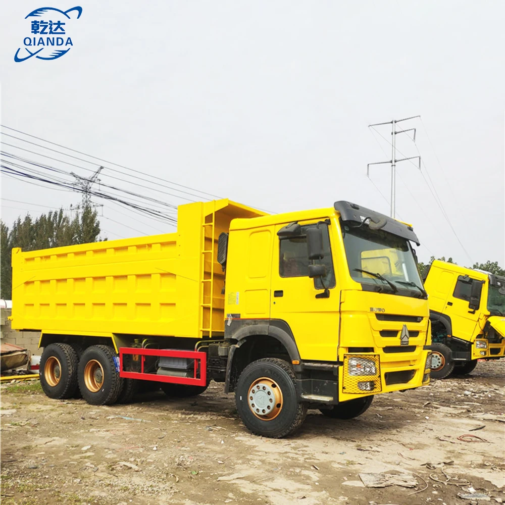 Sinotruk Howo 6x4 Dump Tipper Truck Diesel Fuel Euro 2 Standard Mining Dump Truck For Sale