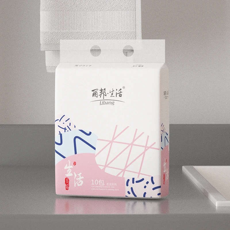 Cheap Price Face Towel Paper Soft Cotton Facial Tissue Paper for Home