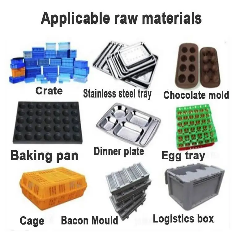 commercial automatic tray washer industrial plastic box pallet crate Turnover basket washing machine with best price tray washer