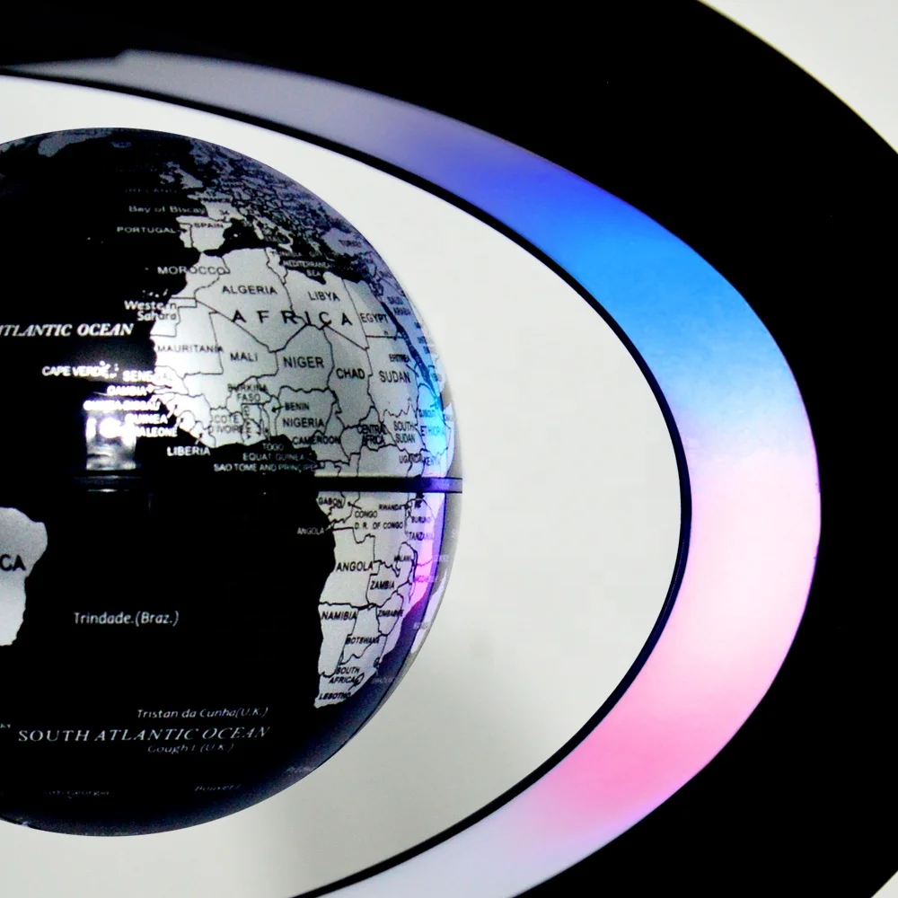 Good-quality Wholesale C shape levitating globe magnetic floating world globe