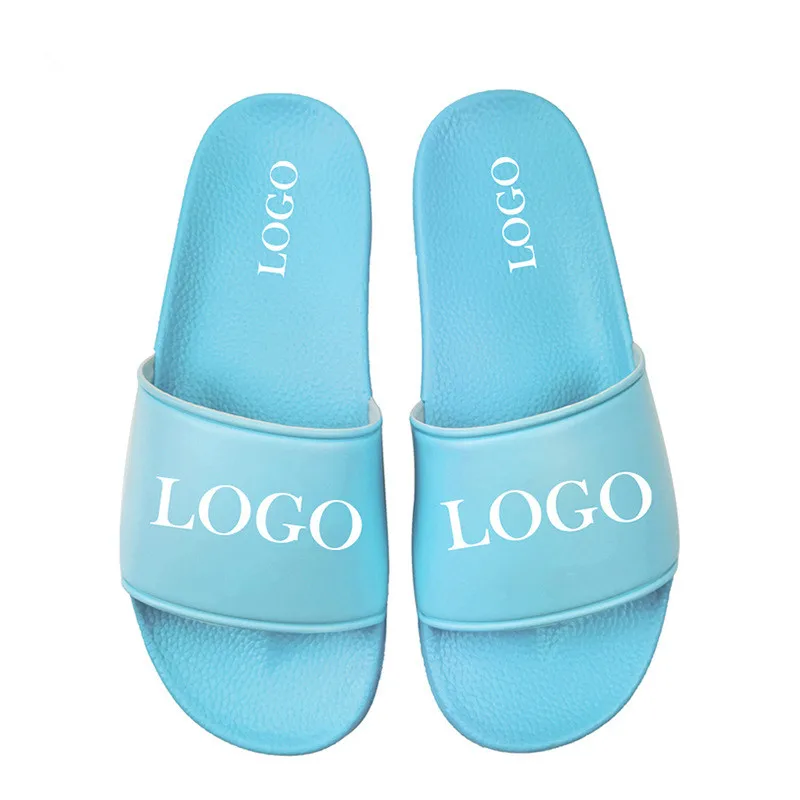 Custom Wholesale Fashion Unisex Printed Slides With Strap Custom Mink Slides Adult Slides Custom Slipper Footwear