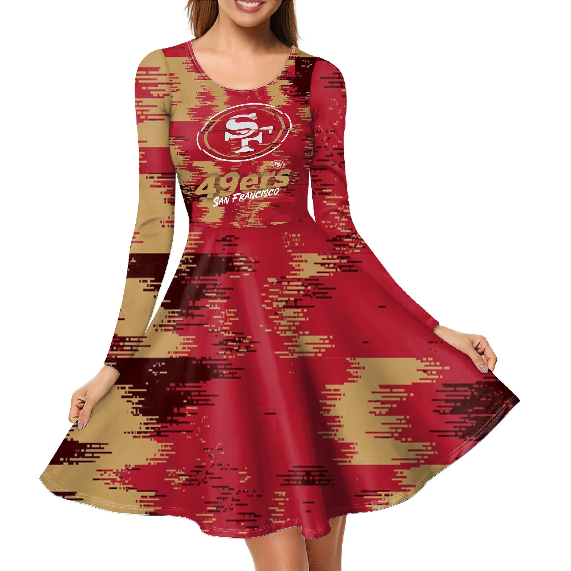 Womens dresses fashion 2014 casual long sleeve maxi bodycon dress for women