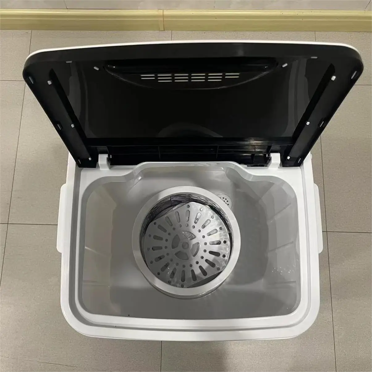 5-7KG Semi Automatic Single Tube Top Loader Mini Washing Machine With Dryer All-In-One Washer