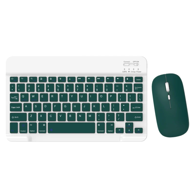 Беспроводная клавиатура и мышь для Apple Teclado iPad Xiaomi Samsung Huawei телефон планшет Android