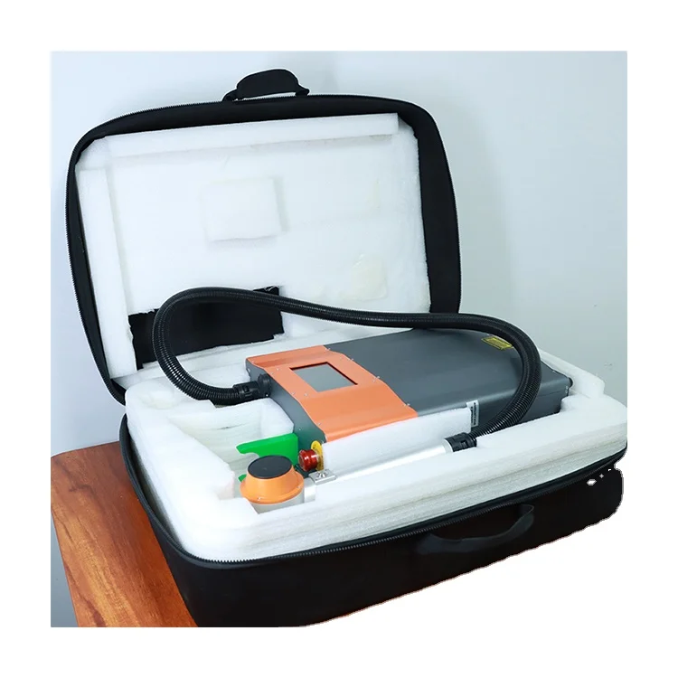 LY CNCNew Small Backpack Metal Rust Removal Machine, Portable Small Laser Cleaning Machine,  and WiFi Upgrade Control