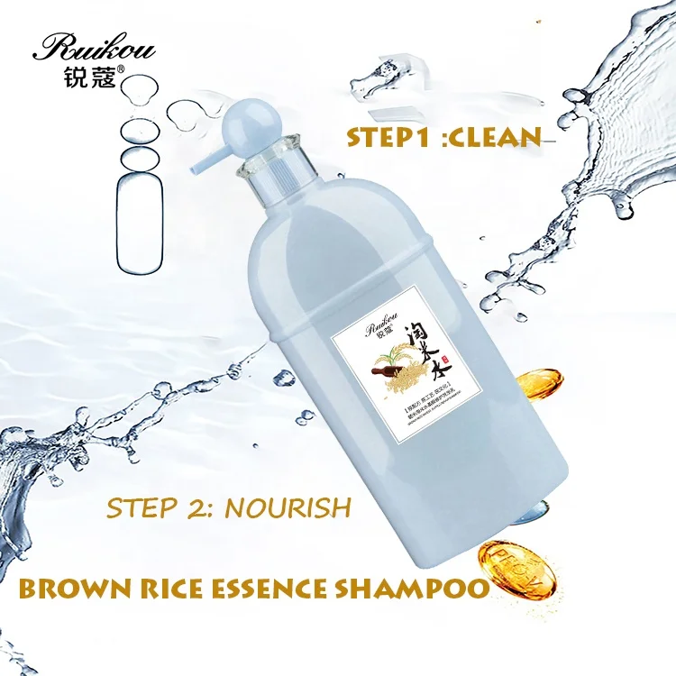 
Most Popular Glorious Natural Rice Water Shampoo Soft Hair Brown Rice Water Shampoo 