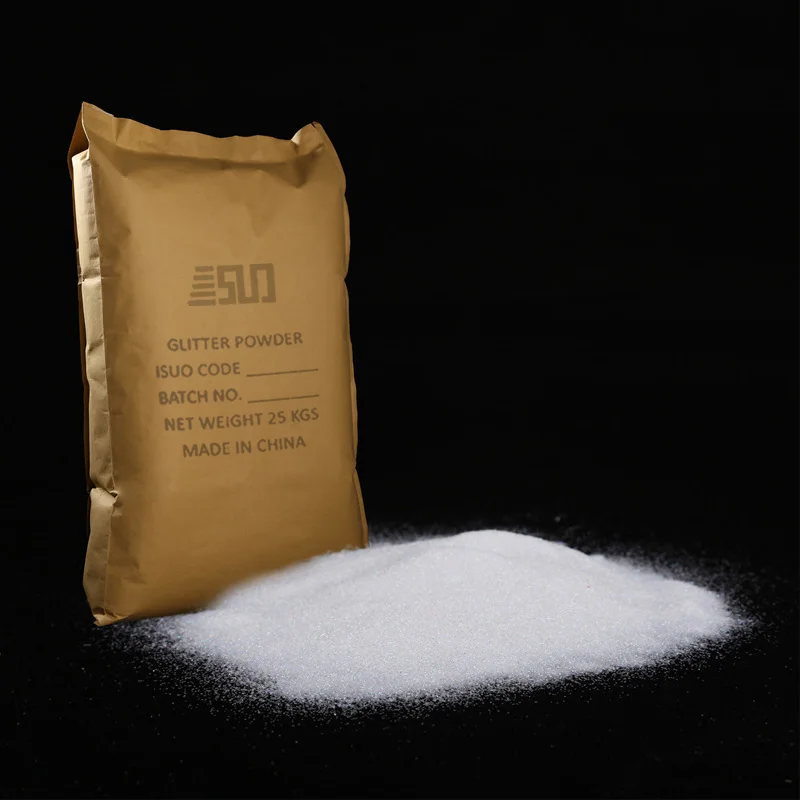 glitter suppliers from China wholesale white rainbow glitter powder