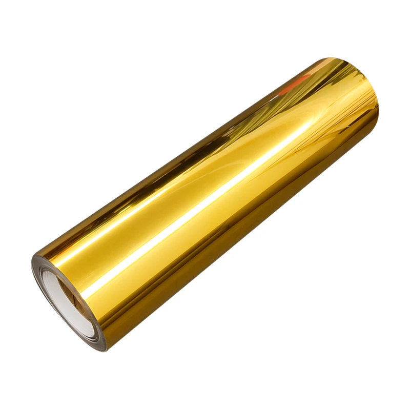 T-Shirt Clothing Textiles Cotton Fabric Gold Metallic Htv Heat Transfer Vinyl Rolls
