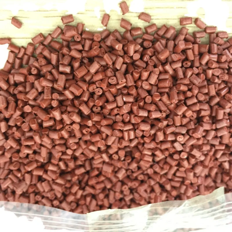wpc pellet Environmental recycled wpc granules / WPC Raw Material / WPC Pellet HDPE wood plastic composite pellet