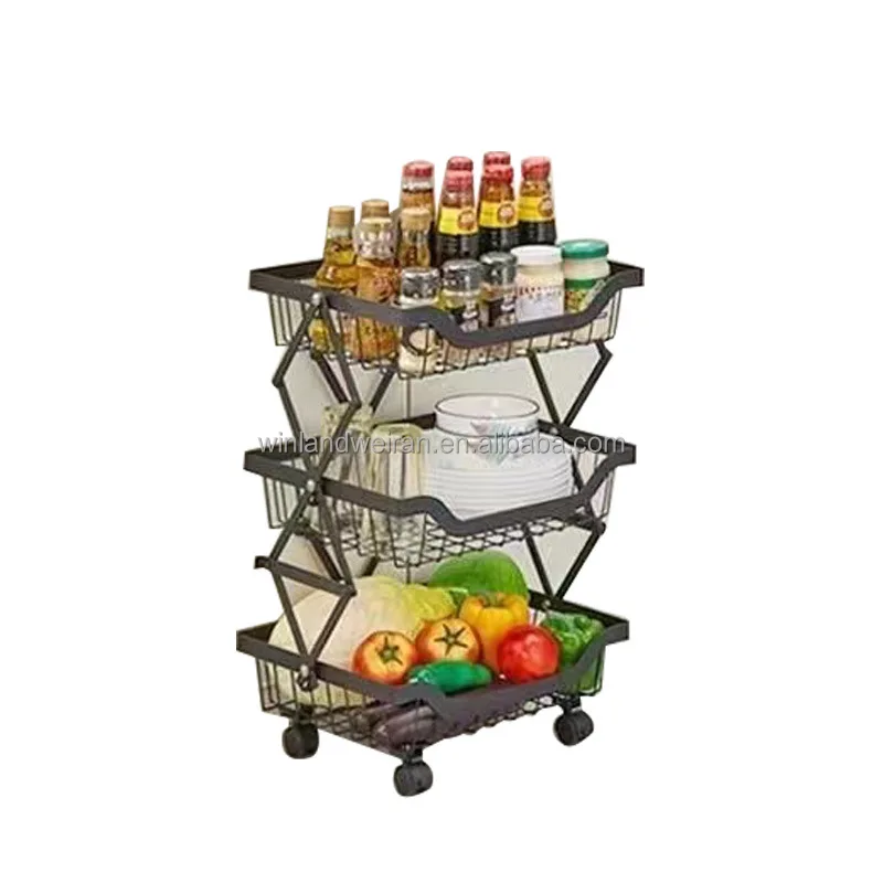Hot selling Home Storage & Organization Kitchen Vegetable And Fruit Storage Holders