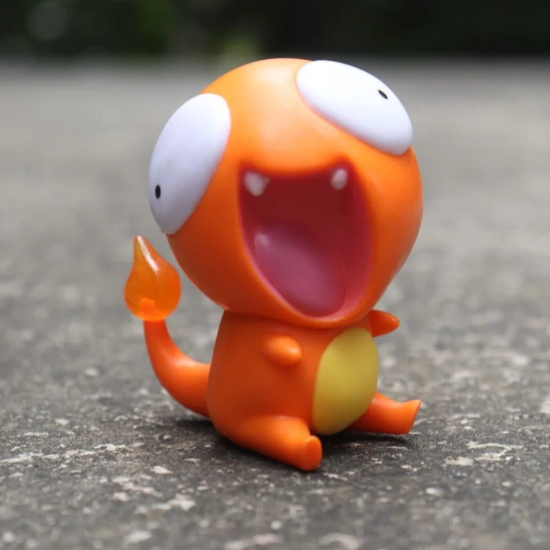 Оптовая продажа Аниме Pokemone gilly Kawaii Большой Глаз Pikachu Charmander Bulbasaur забавные фигурки Gk