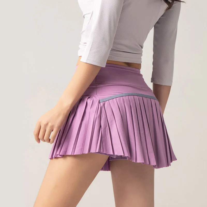 Custom Logo Hot Selling Fashion Sportswear Aesthetic Mini Pleated Women Golf Apparel Tennis Skirts