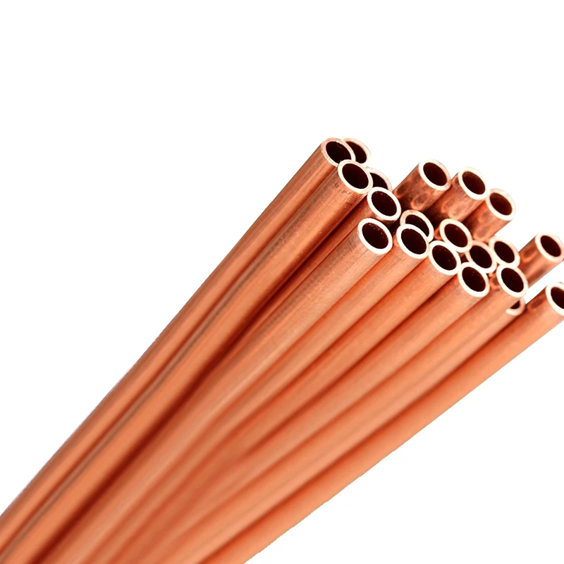 Copper R410a Refrigerant copper tube capillary air conditioner pipe Copper Coil Pipe