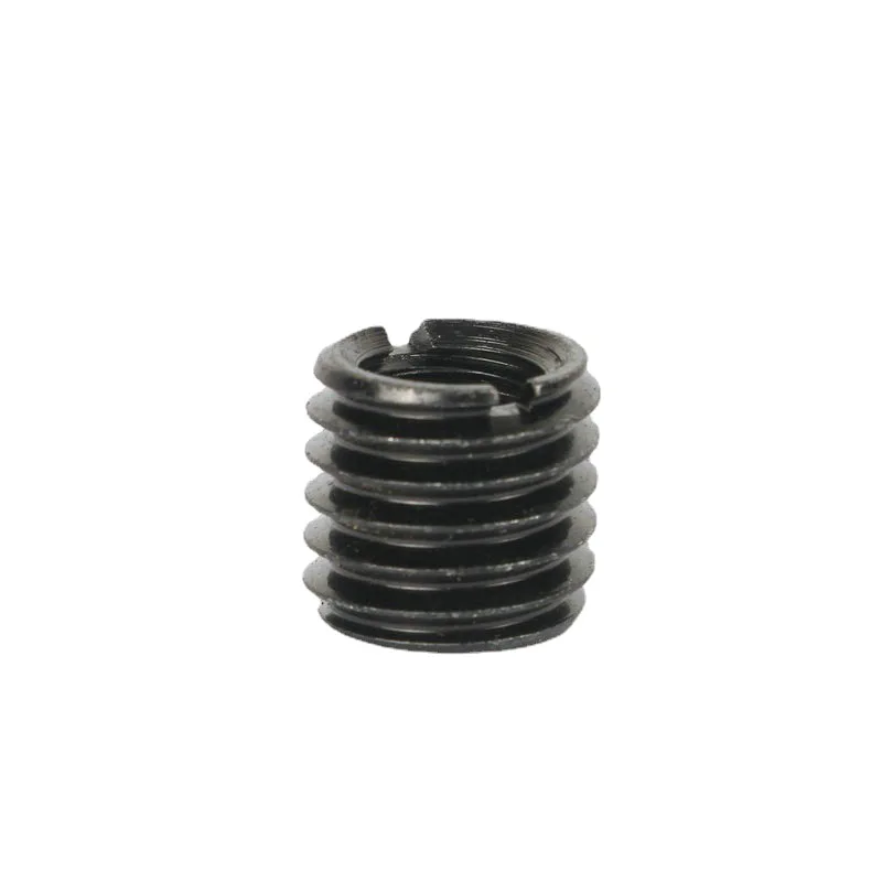 Carbon Steel Locking ensat threaded bushing Stainless Steel Slotted Self Tapping Thread Insert For Thread Repair
