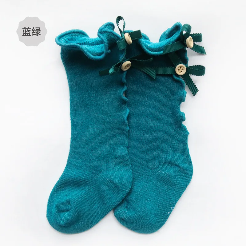 High quality custom kid baby ruffle socks designers anti slip girl socks in wholesale