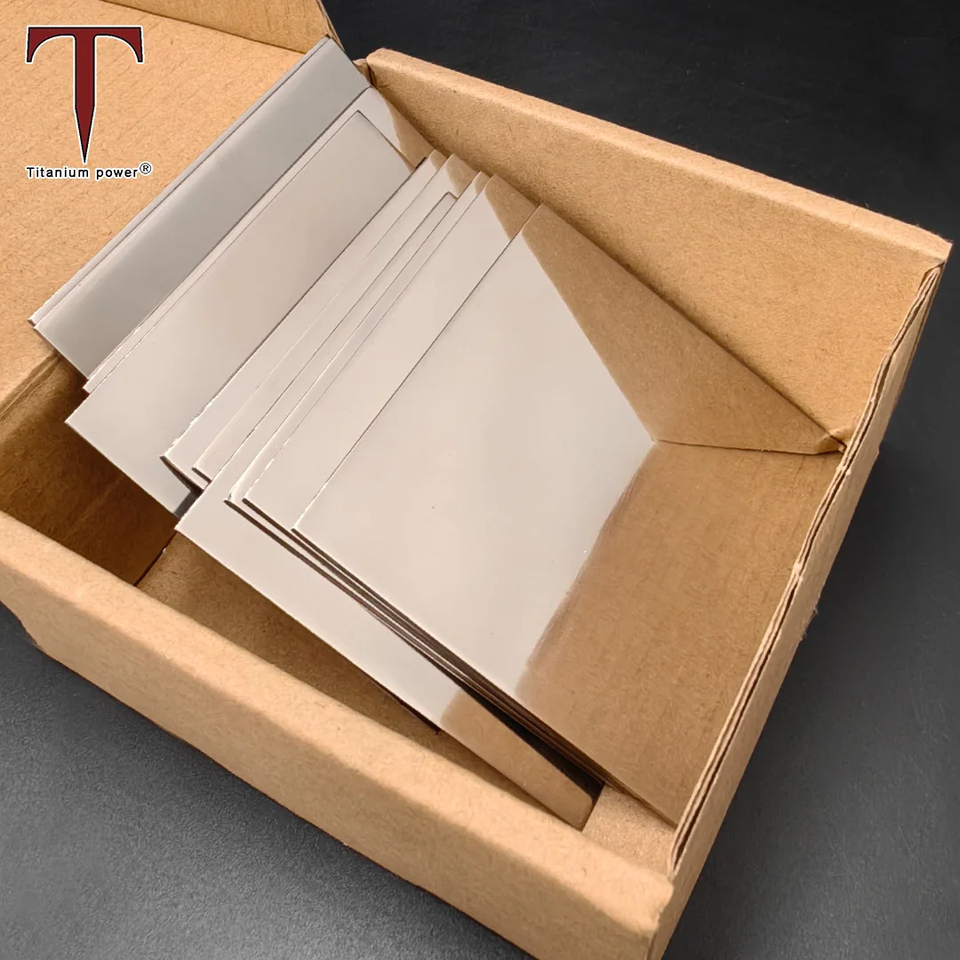 Customizable High Quality Titanium Sheet Ti Alloy Polished Plate Universal Titanium Foil Gr2 Cold Rolled Thin Slice for Cars