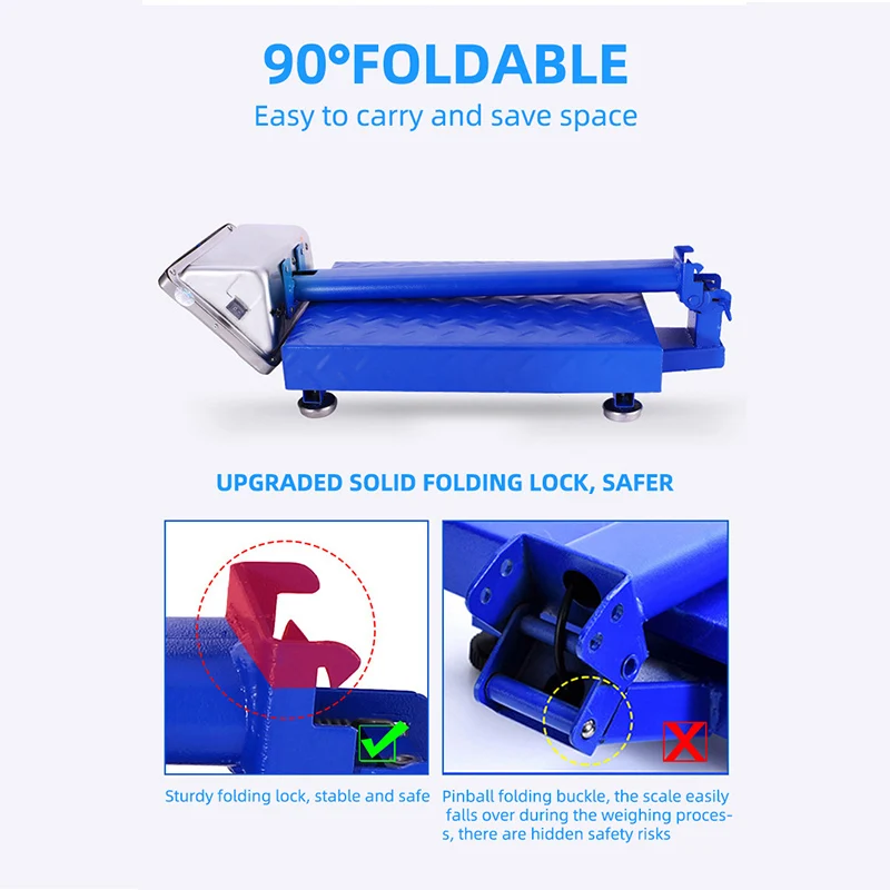 multifunctional 150/300kgs Lcd display household scales Fruits vegetables pig weighing scale with pricing