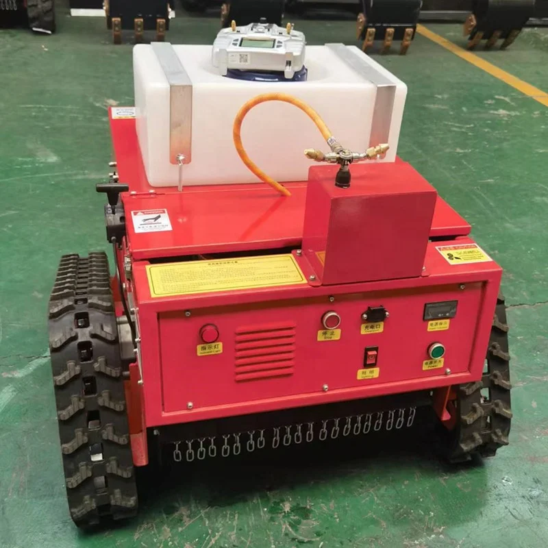 Agricultural Machinery Intelligent Remote Control Mower with Irrigation System