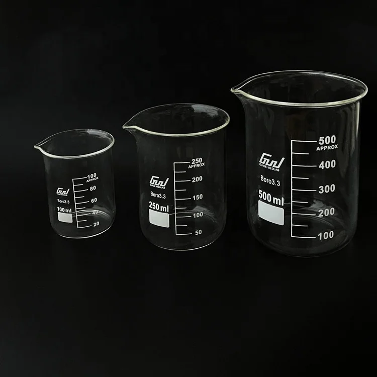 Good quality 5000ml glass beaker glass labware 5 litre beaker