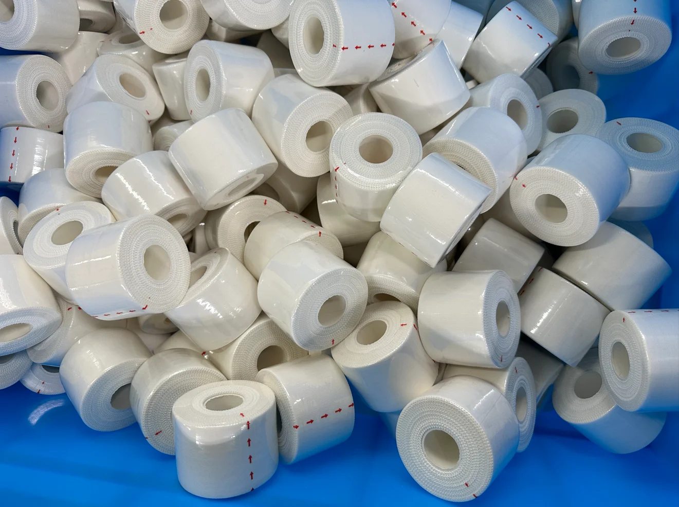 Premium Breathable Cotton Zinc Oxide Bandage Strapping Tape Wrist Finger Wrap Tapes Athletic Sports Tape