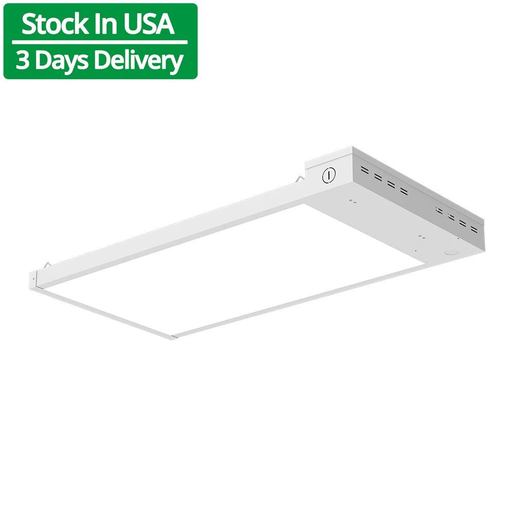150LM/W 320W 3 CCT Industrial LED Linear Highbay Light Power Adjustable 160W LED Linear Highbay Stock in USA