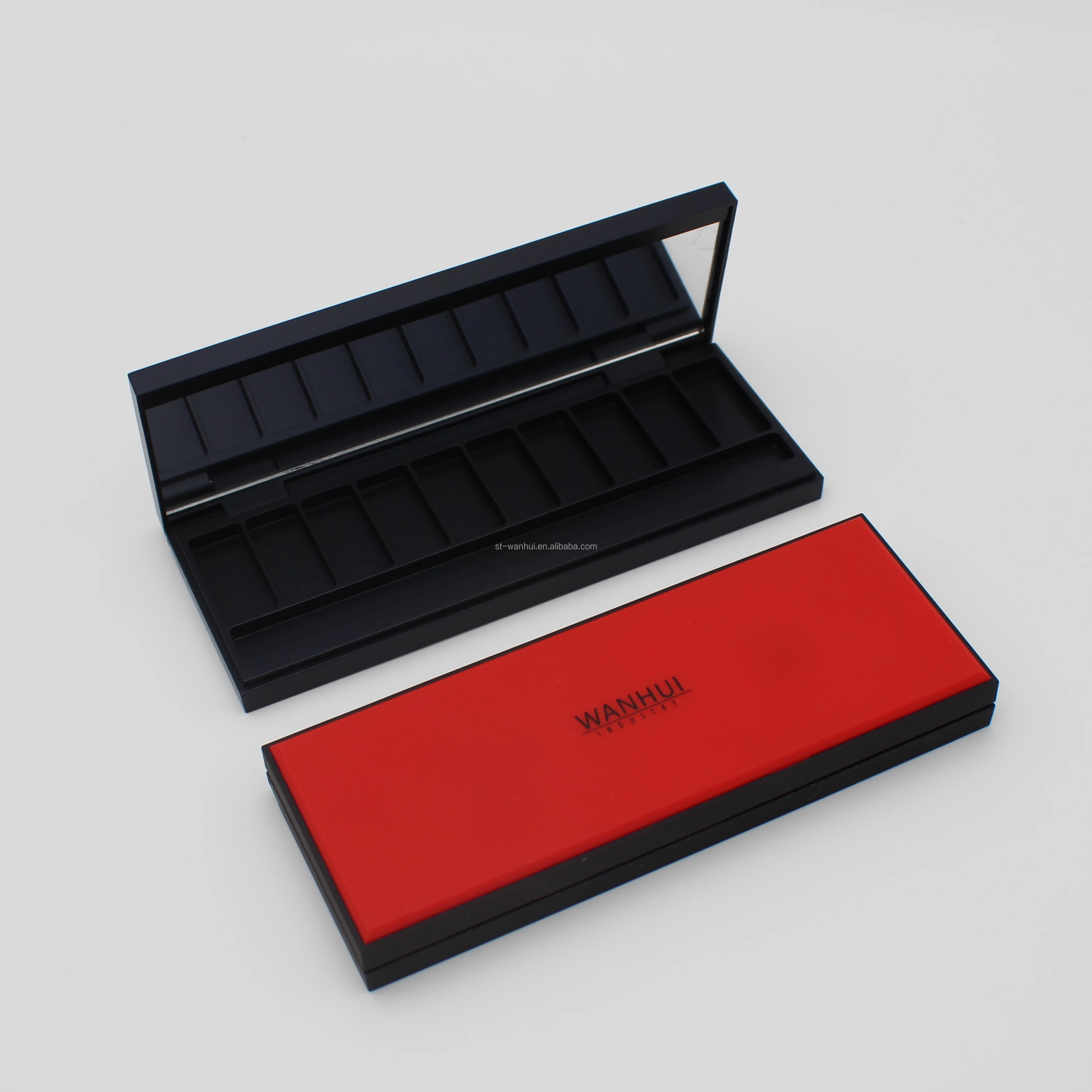 High End Quality Custom 10 Color Empty Eyeshadow Palette for Private Label