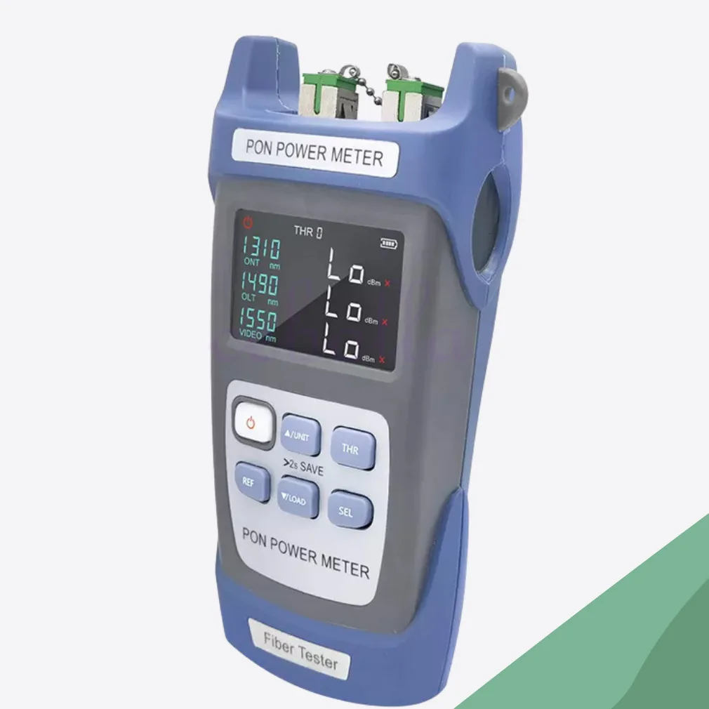 NEW CL-350A/U Fiber Optical PON Power Meter APC/UPC port(optional) Wavelength 1310/1490/1550nm FTTX/ONT/OLT