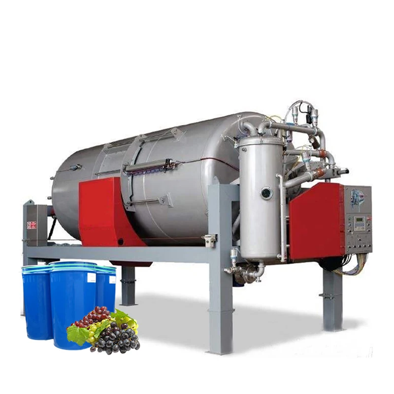 Машина для производства свежего виноградного сока, цельный набор, производственная линия