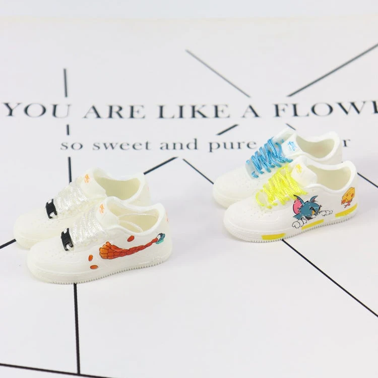Hot selling AF1 Blind Box 3D Running Mini Sneaker shoes Lucky Mystery Box 100% Surprise 12 pairs with box