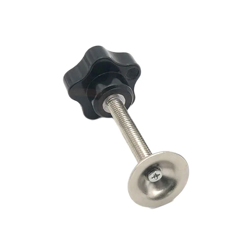 Custom Plastic Star Head Knob Thumb Screw with Washer and Screw for Handle Furniture