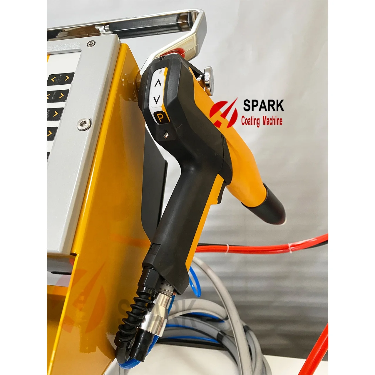 Лабораторная маленькая ручного порошкового покрытия электростатический пистолет окрасочная Хоппер порошка OptiFlow инжектор Gema PG2-A GM04 ручная насадка NS