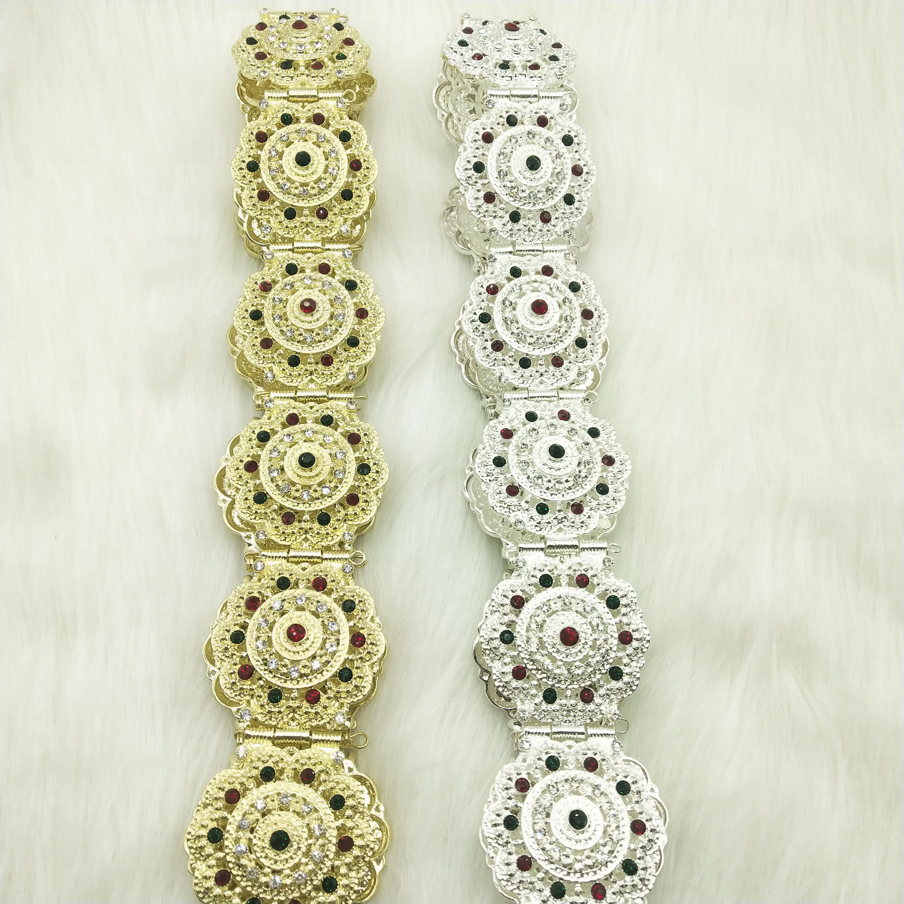 Proper price top quality luxury wedding clothes accessories party accessories women moroccan belt adjustable length chain