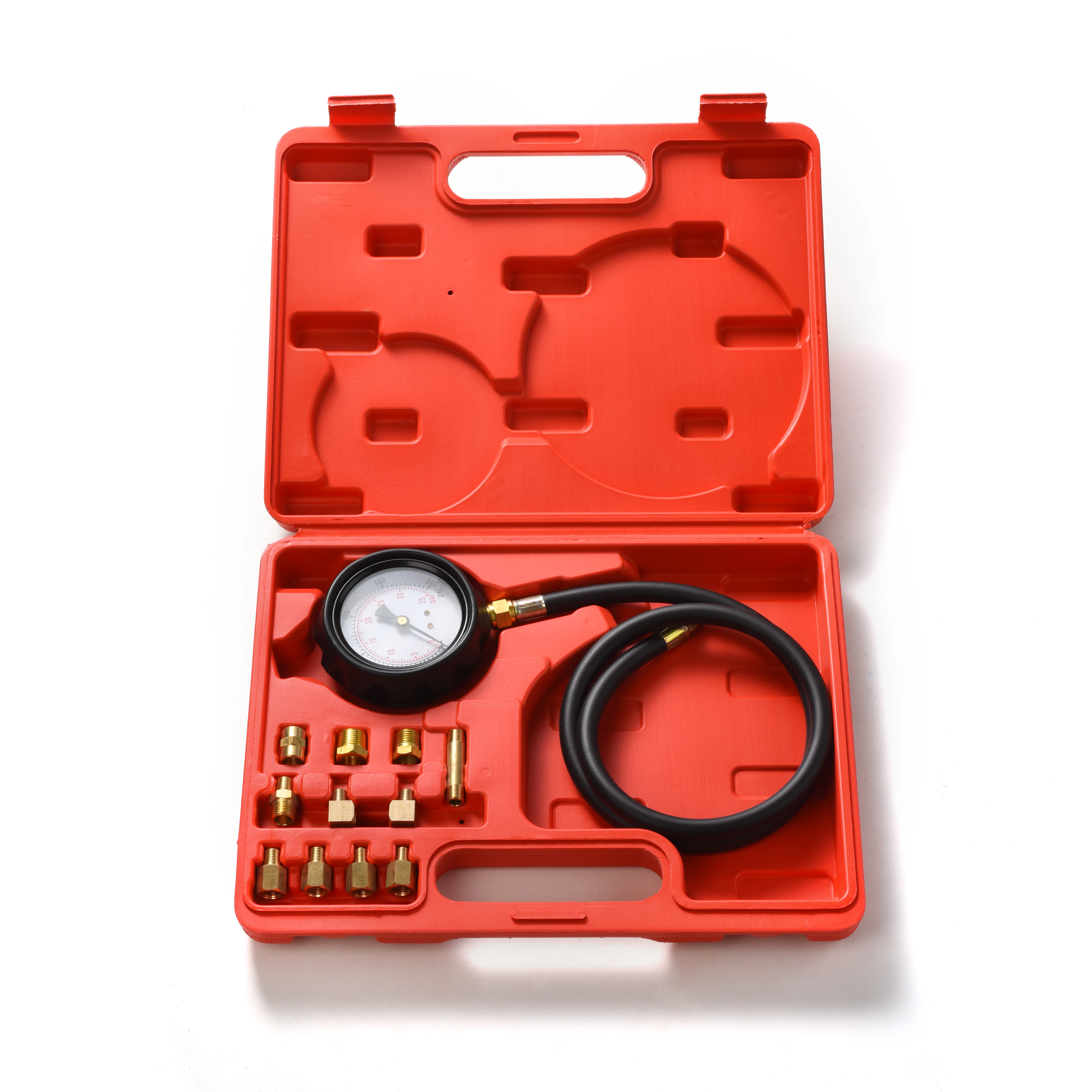 Automobile fuel pressure test tool Fuel pressure gauge Gasoline pressure gauge Motorcycle fuel pump test and repair