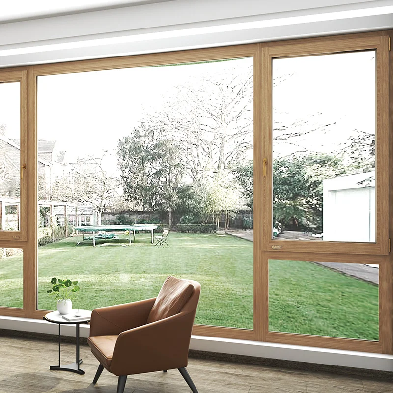 American style Vinyl sliding window with screen