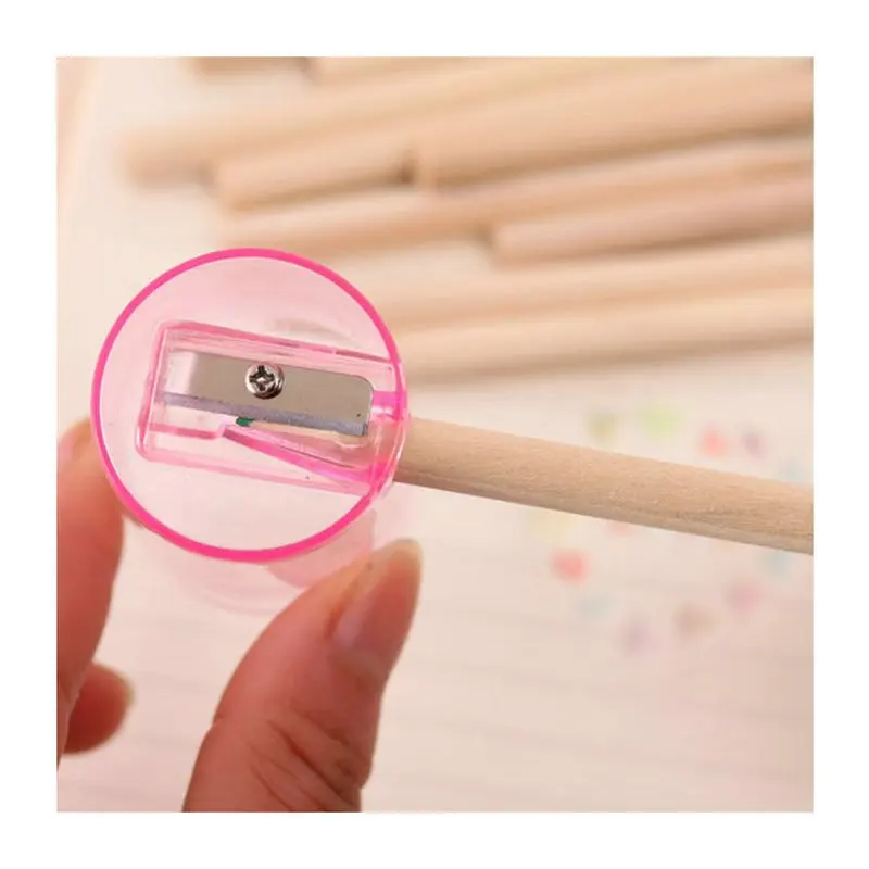 Portable Mini Watercolor Pencils with Built-in Sharpener Hexagonal Pattern Kids Art Pencils for School Use Colored Pencils