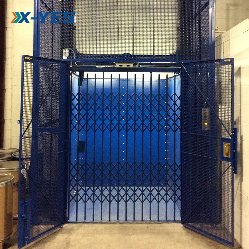 Automatic High Efficiency Vertical Lift Conveyor Cargo Lift Warehouses Vertical Lifter Elevator Conveyor